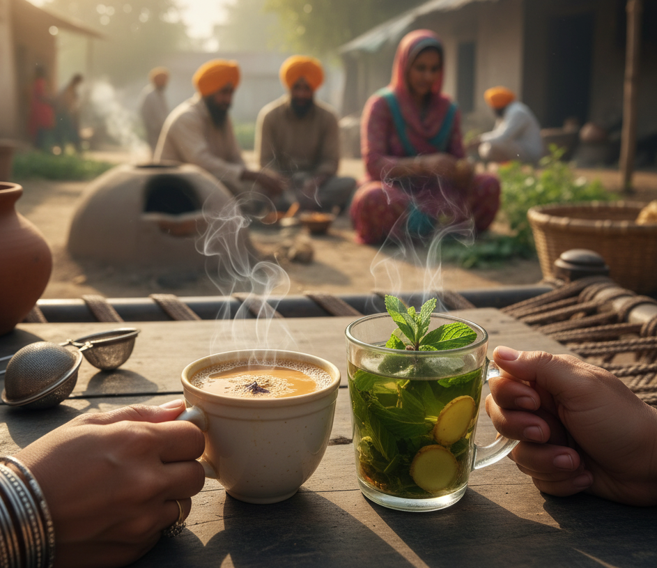 “ਚਾਹ ਪੀਣੀ ਹੈ?” – ਪੰਜਾਬੀ ਘਰਾਂ ਦਾ ਸਭ ਤੋਂ ਮਿੱਠਾ ਸੁਆਗਤ
