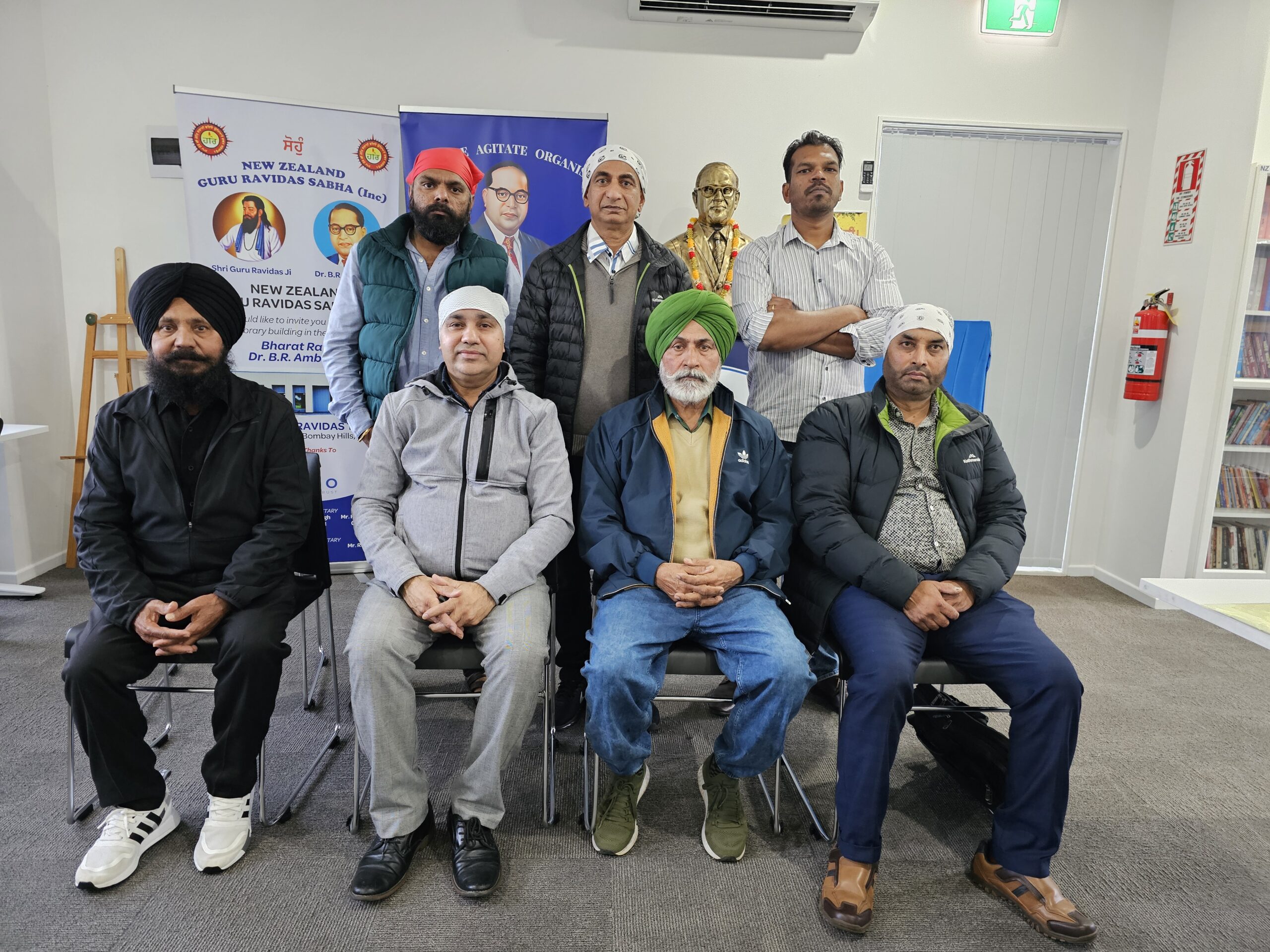 ਨਿਊਜ਼ੀਲੈਂਡ ਦੇ ਸ਼ਹਿਰ ਆਕਲੈਂਡ ਵਿੱਚ ਅੰਬੇਡਕਰ ਸਪੋਰਟਸ ਐਂਡ ਕਲਚਰਲ ਕਲੱਬ ਦੀ AGM ਹੋਈ। ਸਰਬਸੰਮਤੀ ਨਾਲ ਹੋਈ ਨਵੀ ਕਮੇਟੀ ਦੀ ਚੋਣ।